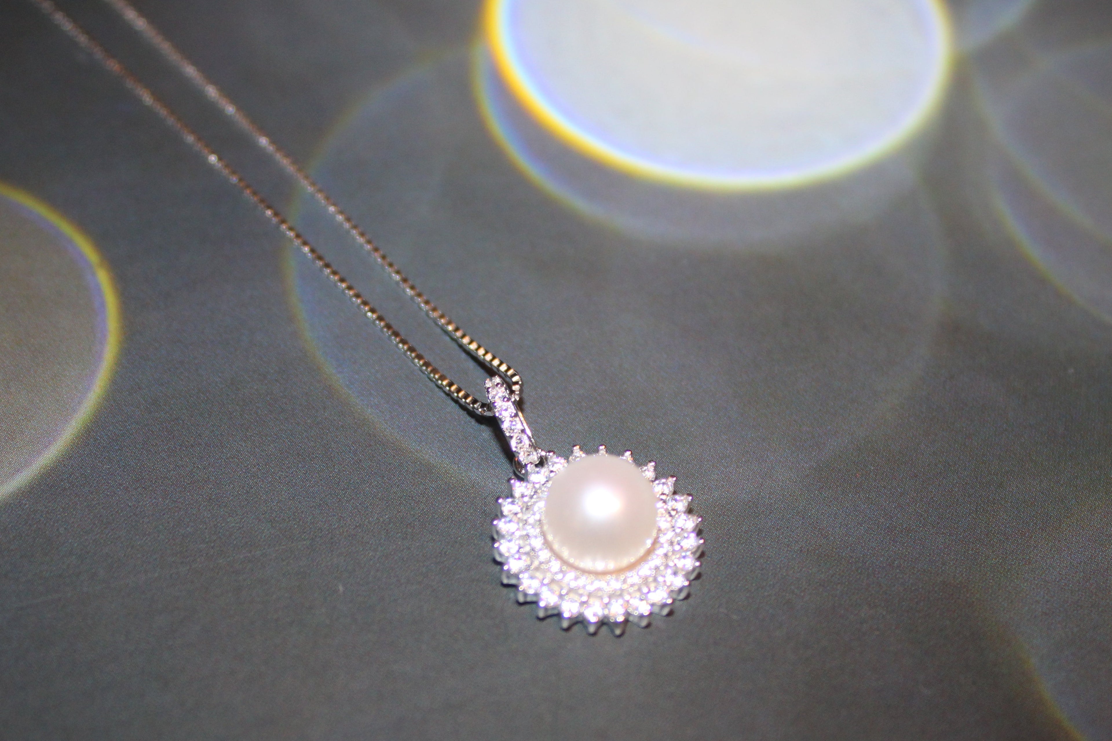 sunshine pearl pendant shape