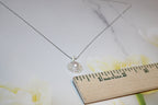 freshwater pearl pendant size