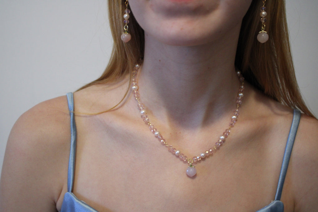 Just Peachy Necklace Set