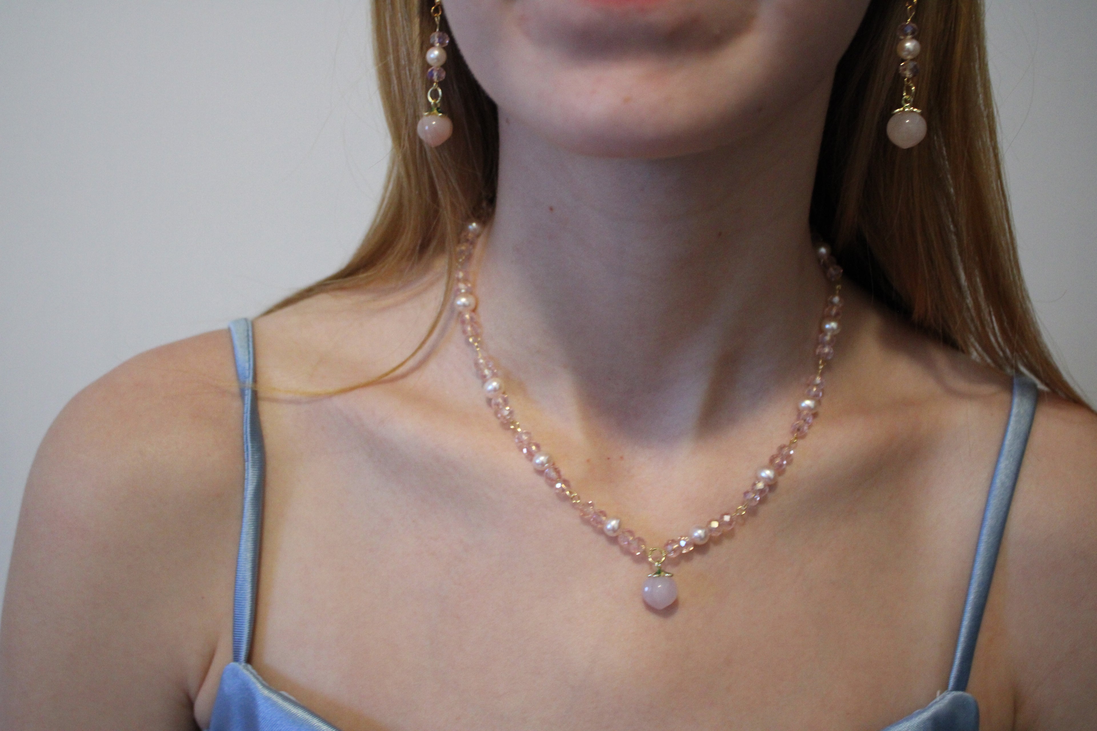 Just Peachy Necklace Set