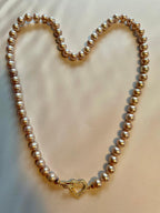 Lavender Freshwater Pearl Necklace